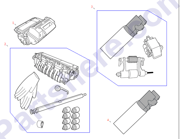 HP parts picture diagram for Q5998-67901-R, Q5998-67903-R, Q5998-67904-R, Q5998A-R, Q5999-67903-R, Q5999-67904-R, Q5998-67904, Q5998-67901-C, Q5998-67903-C, Q5998-67904-C, Q5998A-C, Q5999-67903-C, Q5999-67904-C, Q5999A-C, Q5945A-R, Q5998A, Q5945A, Q5945AG-R, Q5945AG-C, Q5945-67901-C, Q5999-67904, Q5997-67901, Q5999-67903, Q5945AG, Q5945-67901, Q5997A, Q5998-67901, Q5998-67903, Q5999A, Q6496A, Q5999A-R